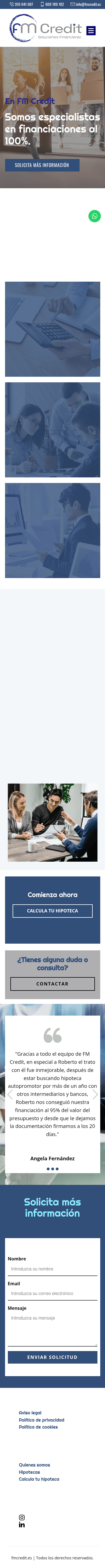fmcredit.es — Móvil