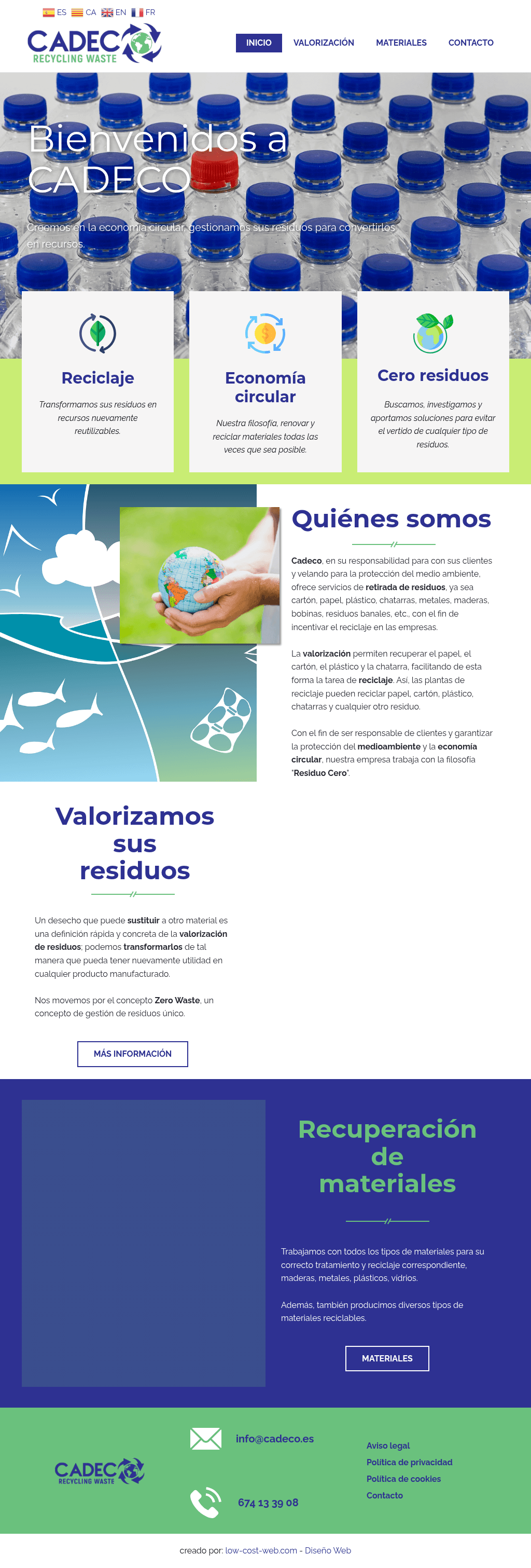 cadeco.es — Tablet H