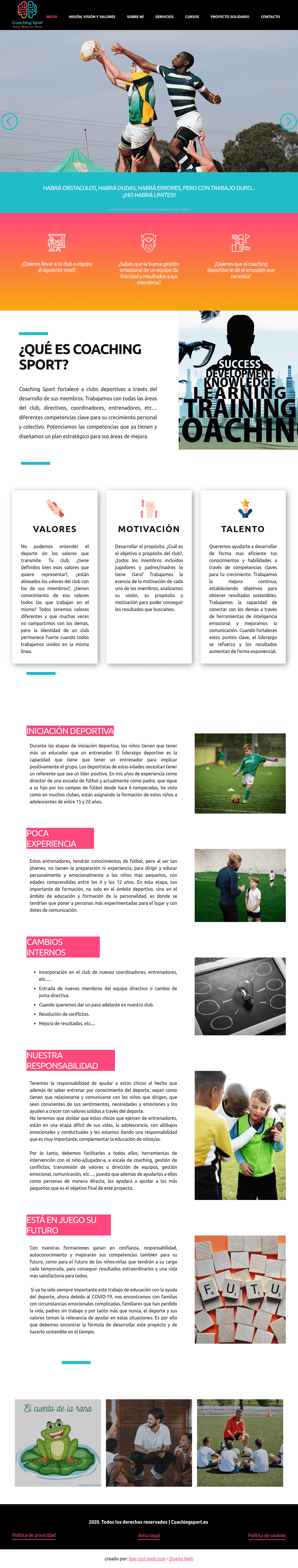 coachingsport.es — Tablet H